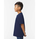 65000B Gildan Softstyle® Youth Midweight T-Shirt Navy