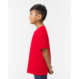 65000B Gildan Softstyle® Youth Midweight T-Shirt Red