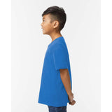 65000B Gildan Softstyle® Youth Midweight T-Shirt Royal