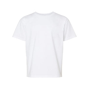 65000B Gildan Softstyle® Youth Midweight T-Shirt White