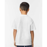 65000B Gildan Softstyle® Youth Midweight T-Shirt White