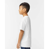 65000B Gildan Softstyle® Youth Midweight T-Shirt White