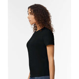 65000L Gildan Softstyle® Women's Midweight T-Shirt Pitch Black