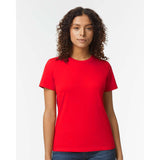 65000L Gildan Softstyle® Women's Midweight T-Shirt Red