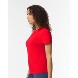 65000L Gildan Softstyle® Women's Midweight T-Shirt Red