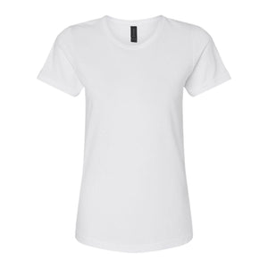 65000L Gildan Softstyle® Women's Midweight T-Shirt White