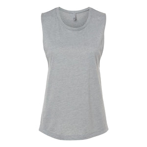 5013 Next Level Women’s Festival Muscle Tank Heather Grey