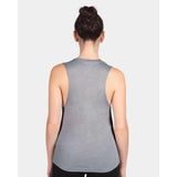 5013 Next Level Women’s Festival Muscle Tank Heather Grey