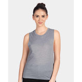 5013 Next Level Women’s Festival Muscle Tank Heather Grey