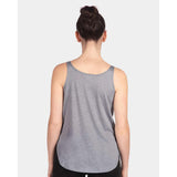 5033 Next Level Women's Festival Tank Heather Grey