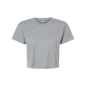 5080 Next Level Women's Festival Crop Top Heather Grey