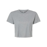 5080 Next Level Women's Festival Crop Top Heather Grey