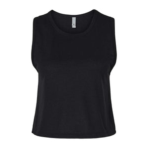 5083 Next Level Women's Festival Crop Tank Black