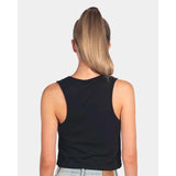 5083 Next Level Women's Festival Crop Tank Black