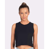 5083 Next Level Women's Festival Crop Tank Black