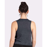 5083 Next Level Women's Festival Crop Tank Charcoal