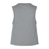 5083 Next Level Women's Festival Crop Tank Heather Grey