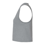 5083 Next Level Women's Festival Crop Tank Heather Grey