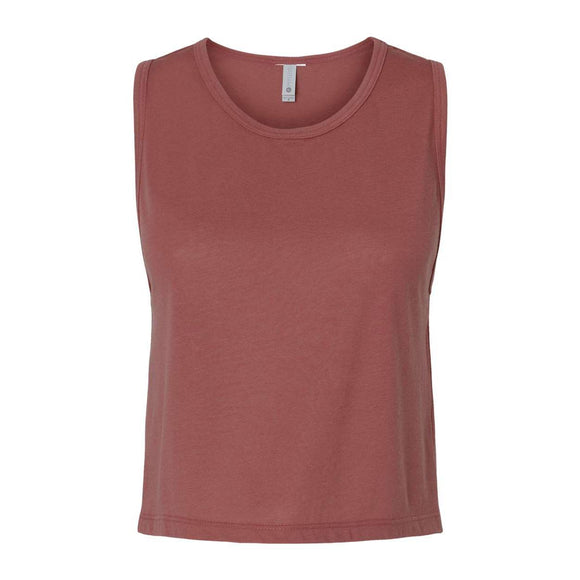 5083 Next Level Women's Festival Crop Tank Smoked Paprika