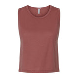 5083 Next Level Women's Festival Crop Tank Smoked Paprika