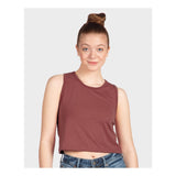 5083 Next Level Women's Festival Crop Tank Smoked Paprika