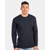 6211 Next Level Unisex CVC Long Sleeve T-Shirt Charcoal