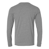 6211 Next Level Unisex CVC Long Sleeve T-Shirt Dark Heather Grey