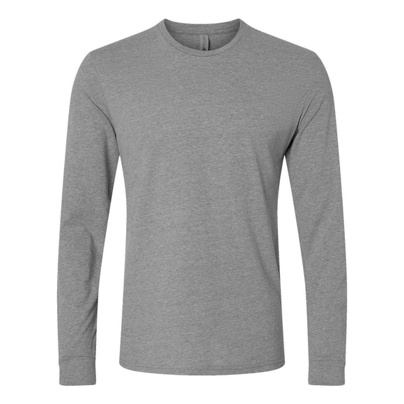 6211 Next Level Unisex CVC Long Sleeve T-Shirt Dark Heather Grey