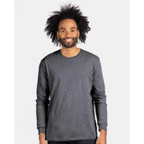 6211 Next Level Unisex CVC Long Sleeve T-Shirt Dark Heather Grey