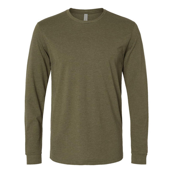 6211 Next Level Unisex CVC Long Sleeve T-Shirt Military Green