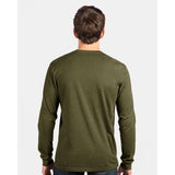 6211 Next Level Unisex CVC Long Sleeve T-Shirt Military Green