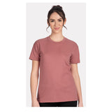 6600 Next Level Women's CVC Relaxed T-Shirt Heather Mauve