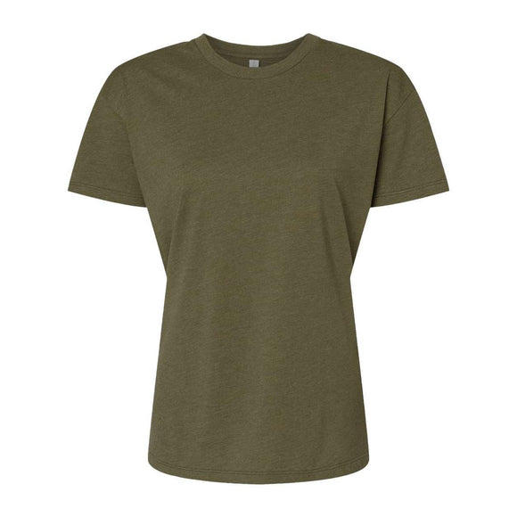 6600 Next Level Women's CVC Relaxed T-Shirt Military Green