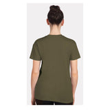 6600 Next Level Women's CVC Relaxed T-Shirt Military Green