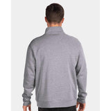 9643 Next Level Unisex Fleece Quarter-Zip Pullover Heather Grey