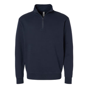 9643 Next Level Unisex Fleece Quarter-Zip Pullover Midnight Navy