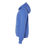 3719Y BELLA + CANVAS Youth Sponge Fleece Hoodie Heather True Royal