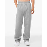 3725 BELLA + CANVAS Sponge Fleece Straight Leg Sweatpants Athletic Heather