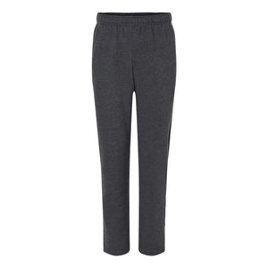 3725 BELLA + CANVAS Sponge Fleece Straight Leg Sweatpants Dark Grey Heather