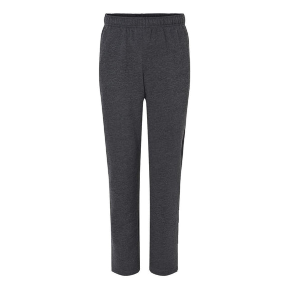 3725 BELLA + CANVAS Sponge Fleece Straight Leg Sweatpants Dark Grey Heather