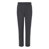 3725 BELLA + CANVAS Sponge Fleece Straight Leg Sweatpants Dark Grey Heather