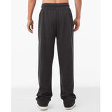 3725 BELLA + CANVAS Sponge Fleece Straight Leg Sweatpants Dark Grey Heather