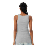 1081 BELLA + CANVAS Women's Micro Rib Tank Athletic Heather