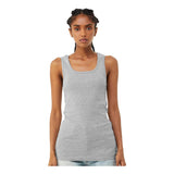 1081 BELLA + CANVAS Women's Micro Rib Tank Athletic Heather