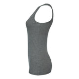 1081 BELLA + CANVAS Women's Micro Rib Tank Deep Heather