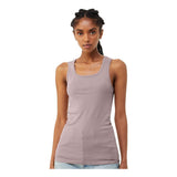 1081 BELLA + CANVAS Women's Micro Rib Tank Heather Pink Gravel