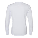 3513 BELLA + CANVAS Triblend Long Sleeve Tee Solid White Triblend