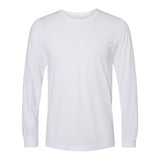 3513 BELLA + CANVAS Triblend Long Sleeve Tee Solid White Triblend