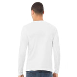 3513 BELLA + CANVAS Triblend Long Sleeve Tee Solid White Triblend