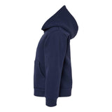 3739T BELLA + CANVAS Toddler Sponge Fleece Full-Zip Hoodie Navy